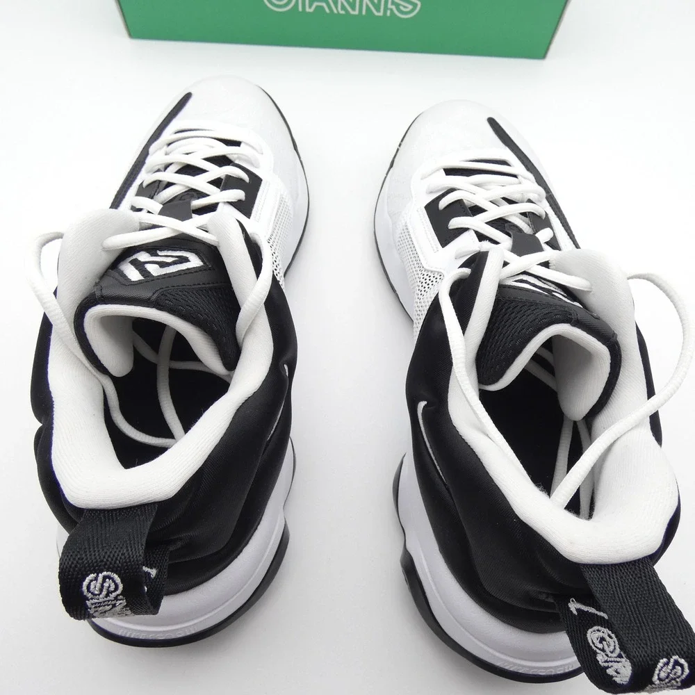 Nike Giannis Immortality 3 Mens Basketball Shoes White Black DZ7533-100 Size 13
